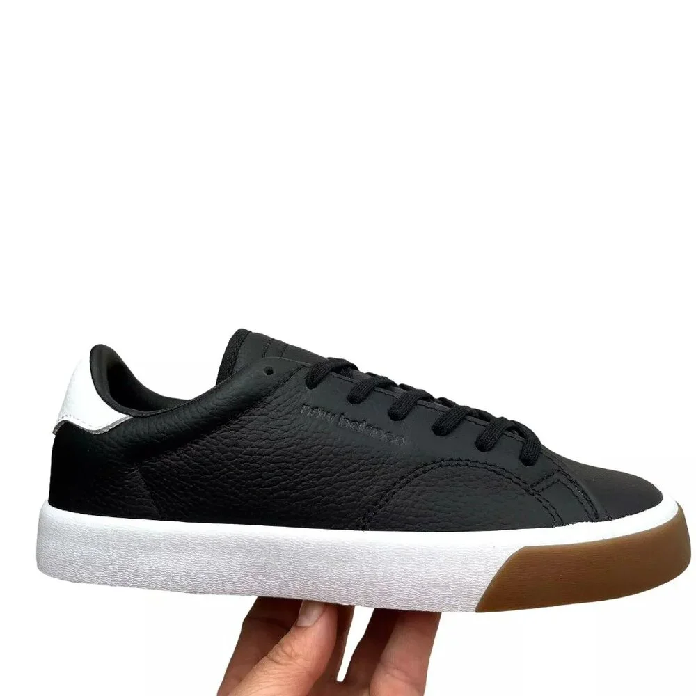 New Balance CT210 V1 Youth Boys Leather Sneaker Size 4.5 Black/White Skate Shoes